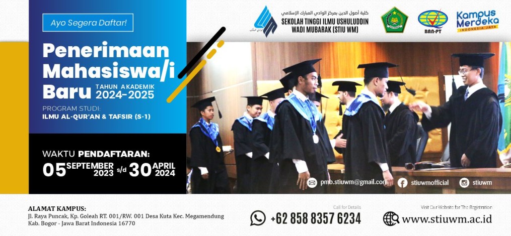 Brosur PMB STIU Wadi Mubarak T.A. 2024-2025